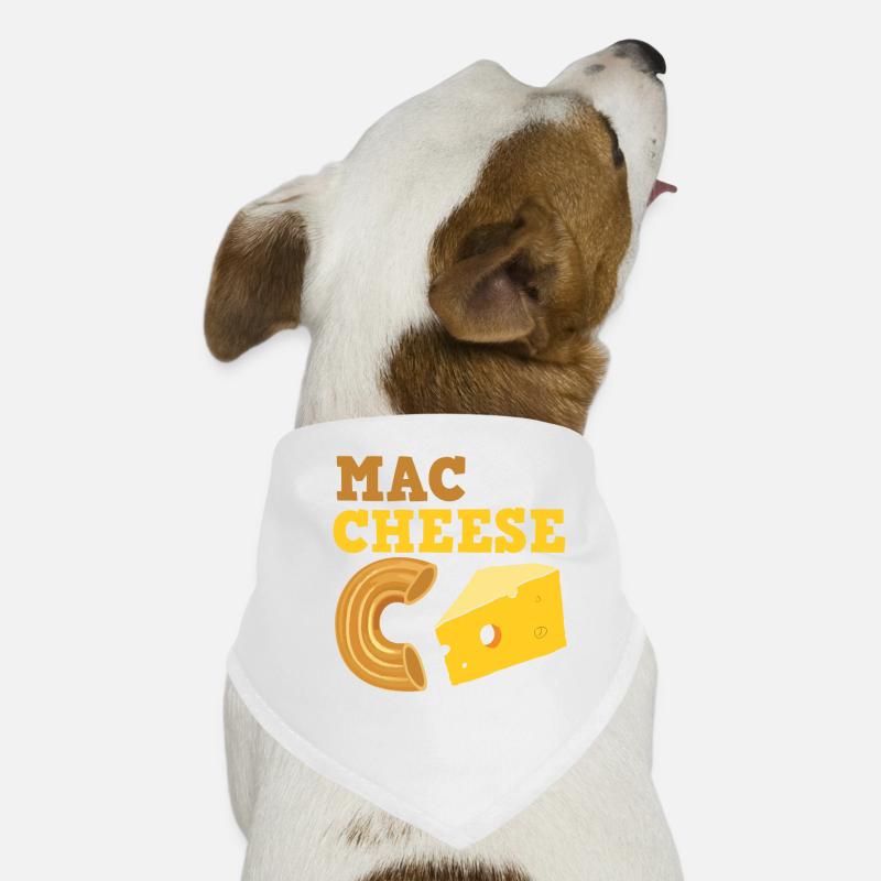 Mac & Cheese Macaroni Macaronie Cheesy Dog Bandana