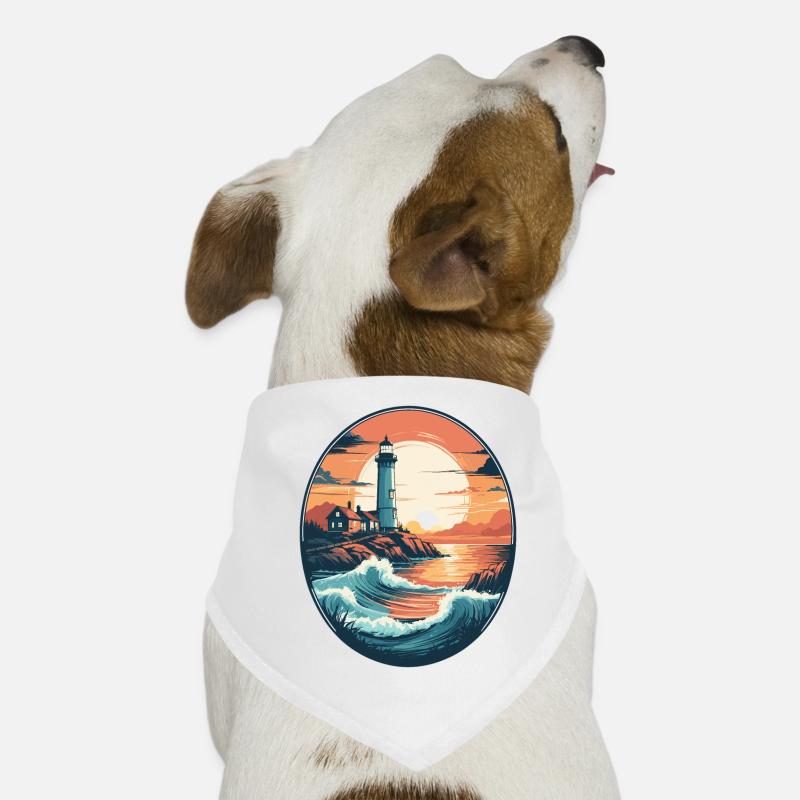 Phare côtier Bandana pour chien
