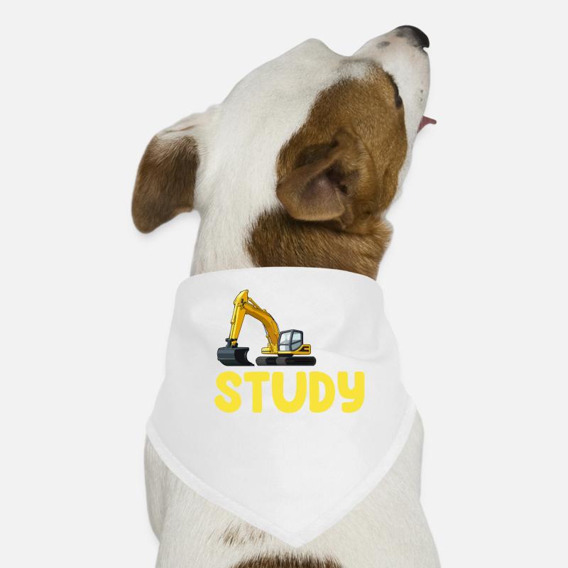 Everyone can only study the best excavators Dog Bandana
