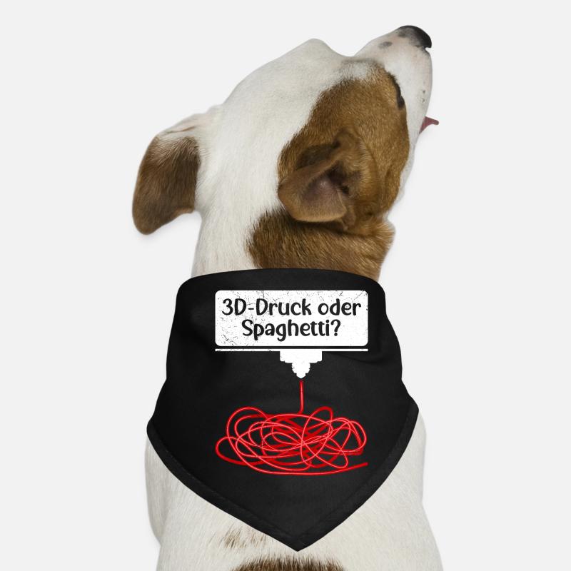 3D Printing or Spaghetti 3D Printing Fail Dog Bandana