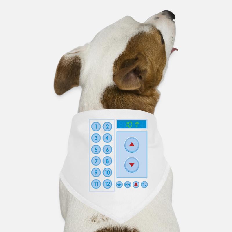 Elevator Elevator Elevator Buttons Elevator Dog Bandana