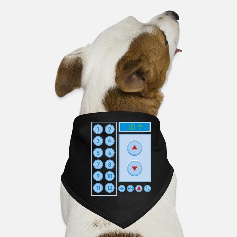 Elevator Elevator Elevator Buttons Elevator Dog Bandana