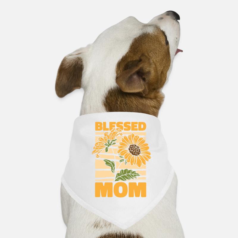 Sonnenblumen Mama Tournesol Maman Bandana pour chien