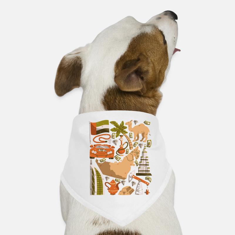 Dubai Hunde-Bandana