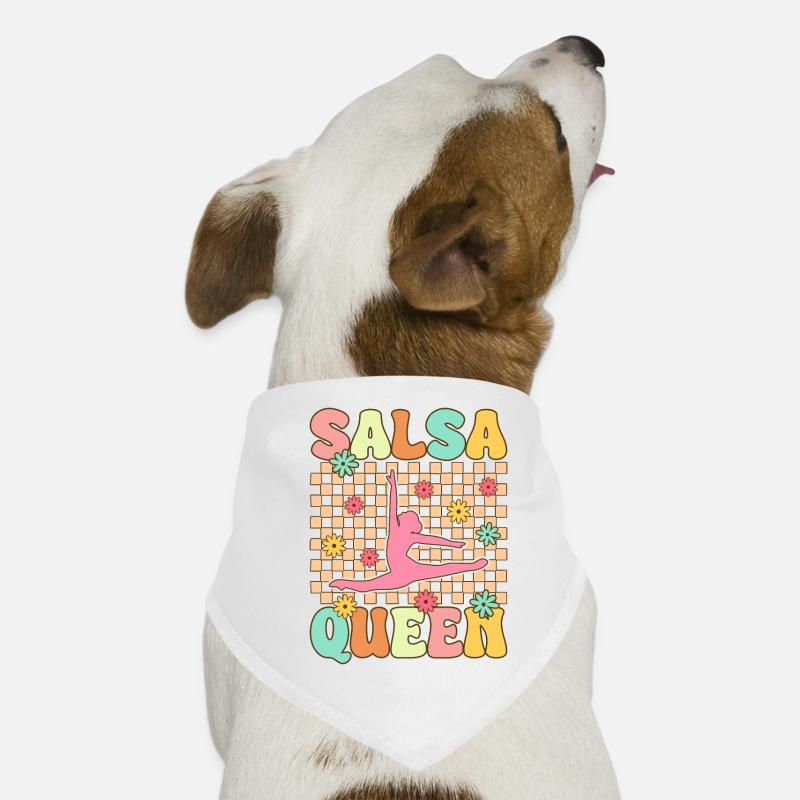 Danseuse de salsa groovy Bandana pour chien