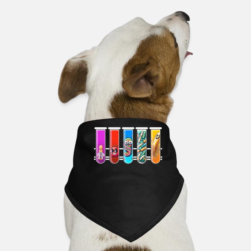 Science Shirt, Different Types Of Bacteria In Dog Bandana