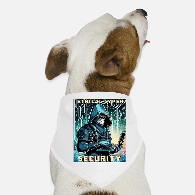 Cybersécurité éthique Bandana pour chien