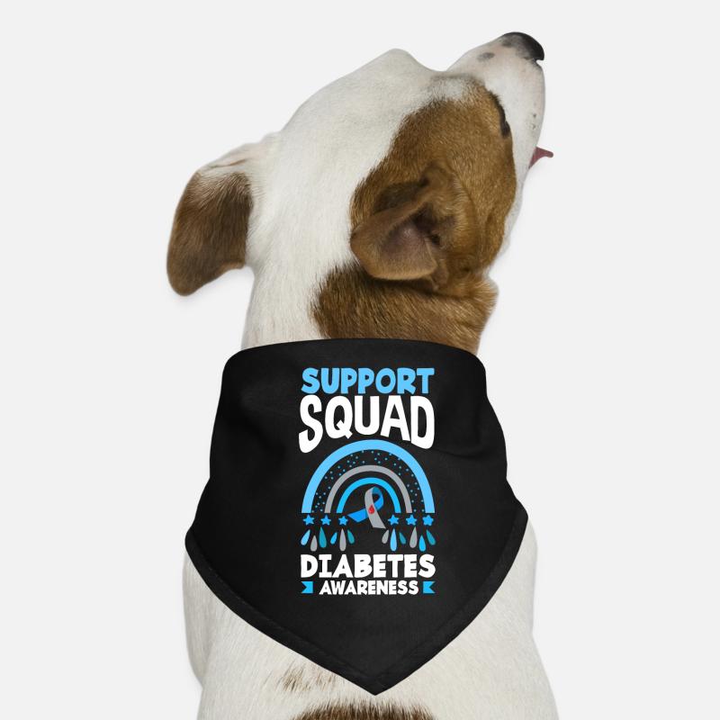 T1D Diabetes Type 1 Diabetic Gift Dog Bandana