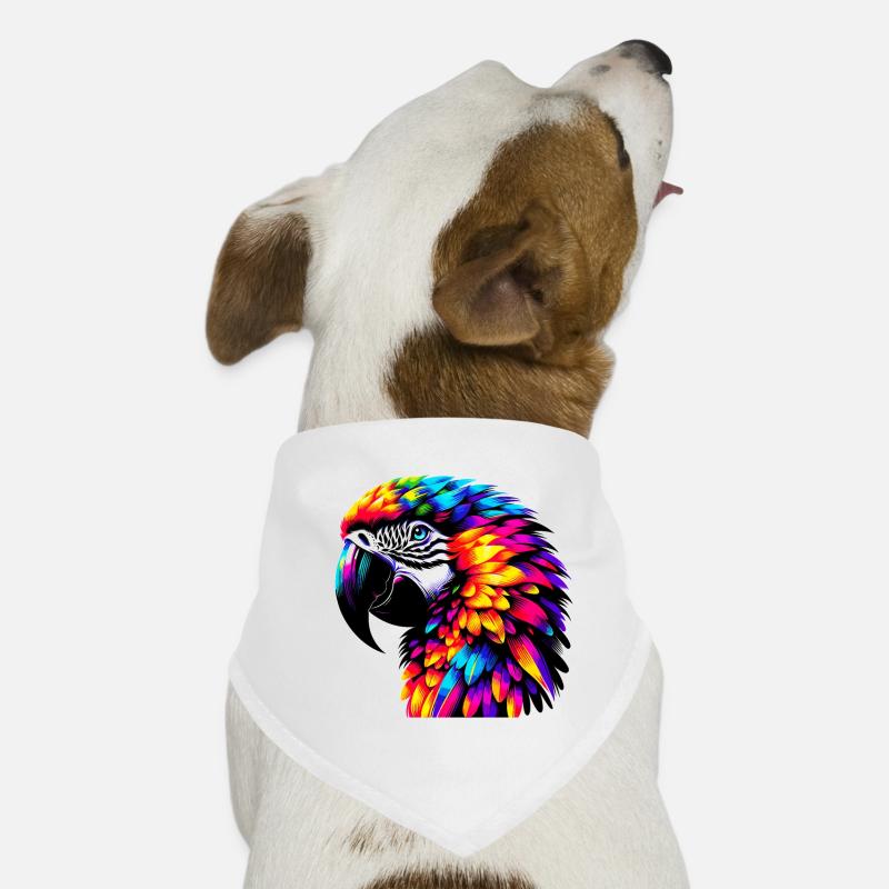 Perroquet, Ara Bandana pour chien