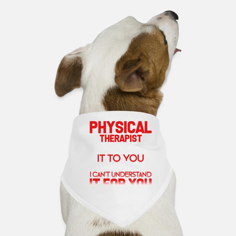 Physical Therapist I Can Explain It To You Dog Bandana