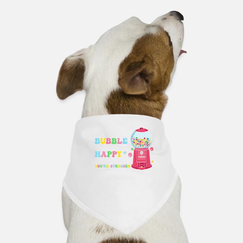 Funny chewing gum machine Dog Bandana