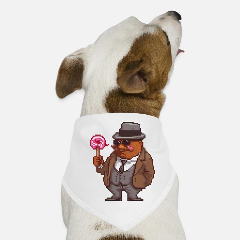 Dapper Pixel Gentleman Bandana pour chien