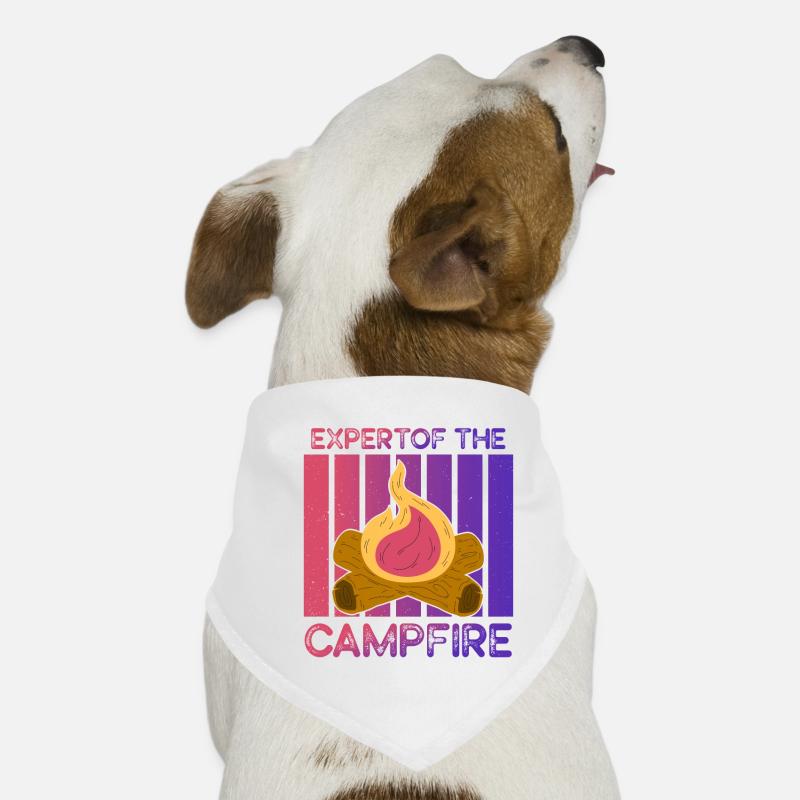 Expert du feu de camp Expert en camping Bandana pour chien