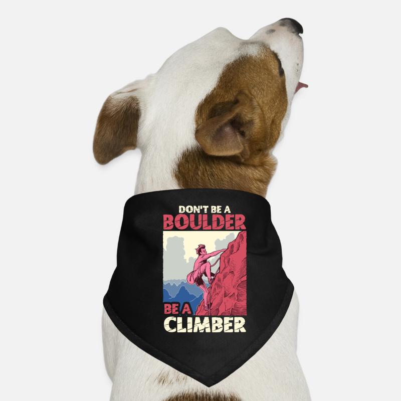 Klettern Mountain Boulder Climble Climber Hunde-Bandana