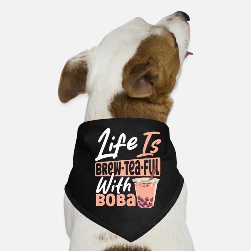 Chai Tea Tea latte Tapioca Pearls Dog Bandana