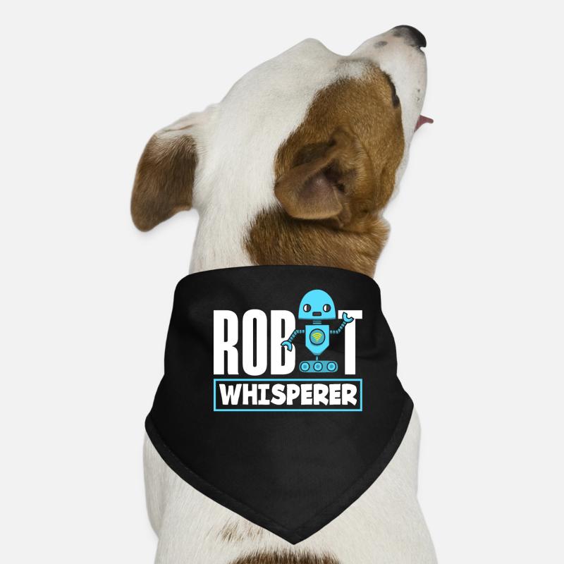 Programmeur de robots robotiques Bandana pour chien