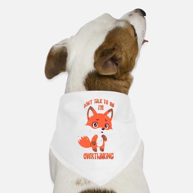 Renard couvant Bandana pour chien