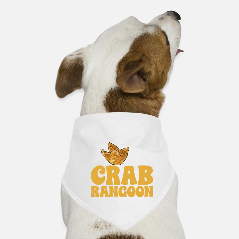 Krabben Rangoon Crab Rangoon Dog Bandana