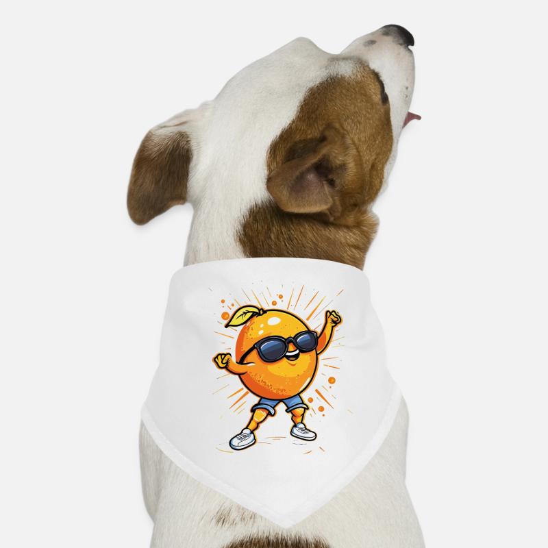 Orange Dog Bandana