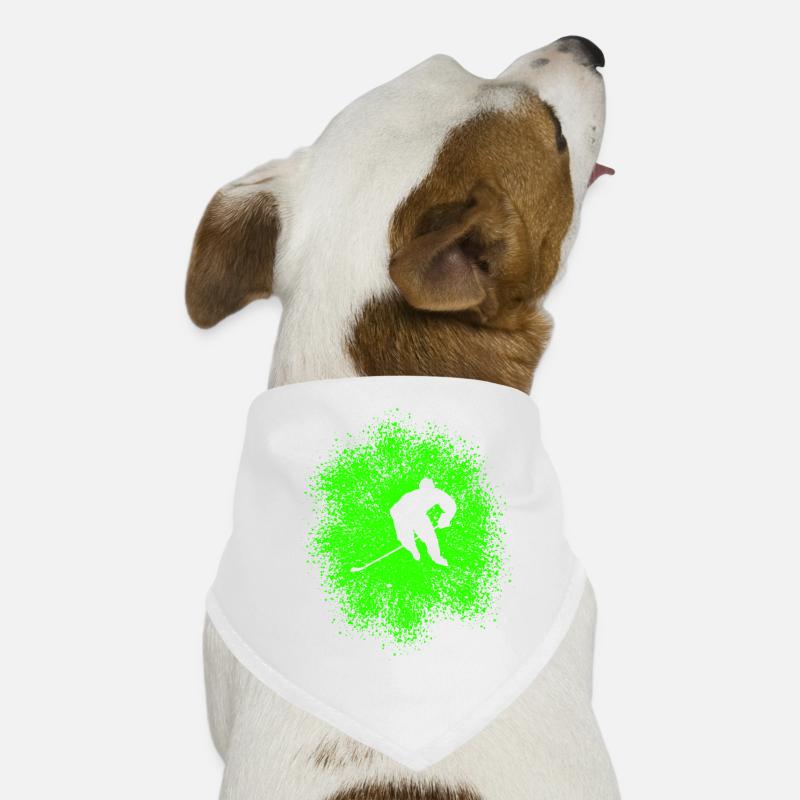 Eishockey – Spieler auf dem Eis Hunde-Bandana