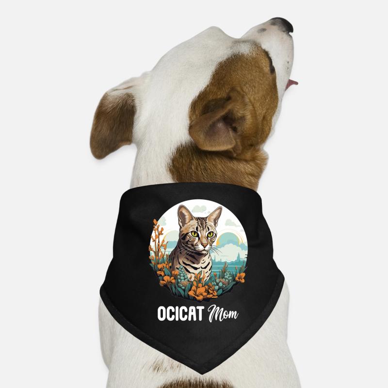 Ocicat Chaton Ocicat Chat Bandana pour chien