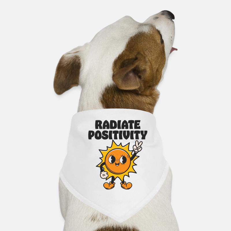 Radiate Positivity Dog Bandana