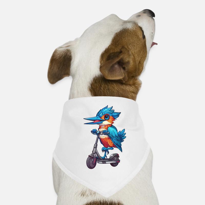 Eisvogel Roller Hunde-Bandana