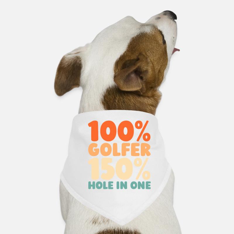 Golf Golfers Golfing Dog Bandana
