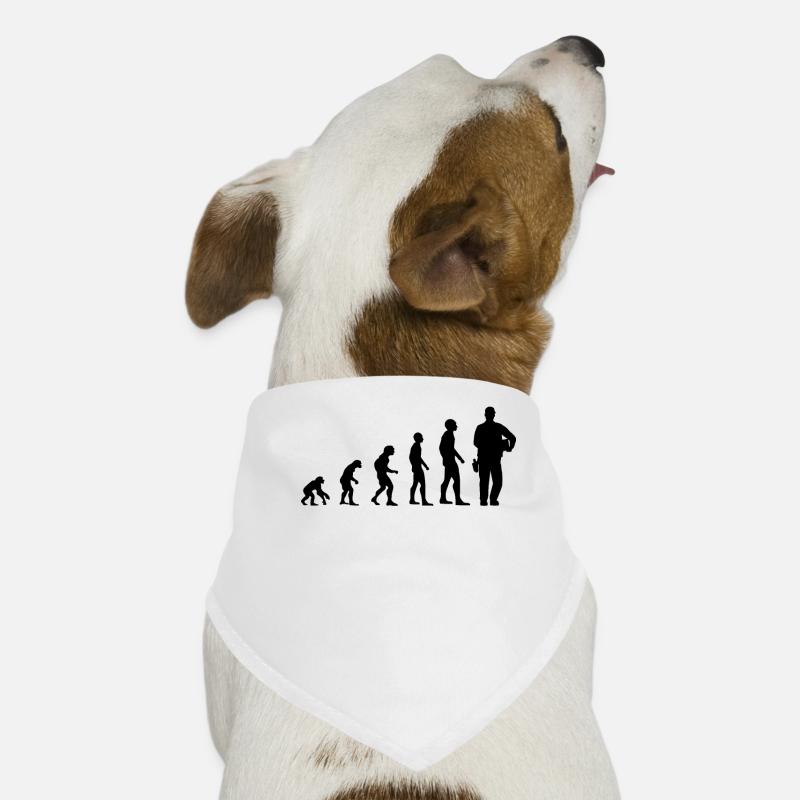 Postbote Evolution Zusteller Briefträger Geschenk Hunde-Bandana