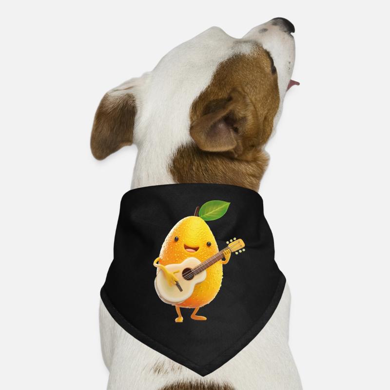 Mango Guitar Dog Bandana