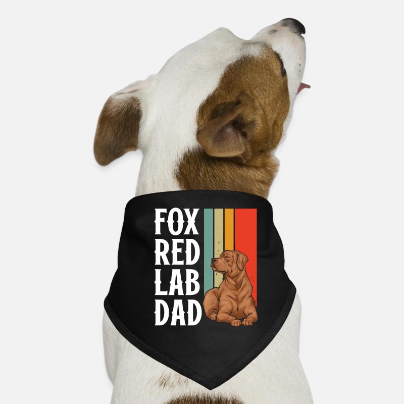 Fuchsroter Labrador Retriever Fox Red Labrador Hunde-Bandana