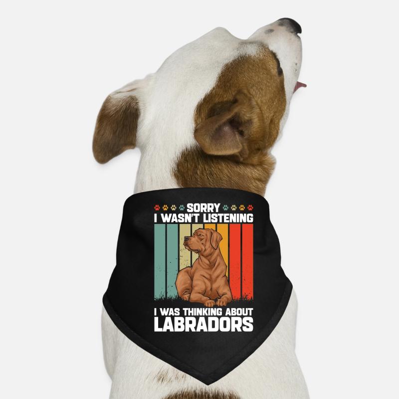 Fuchsroter Labrador Retriever Fox Labrador rouge Bandana pour chien