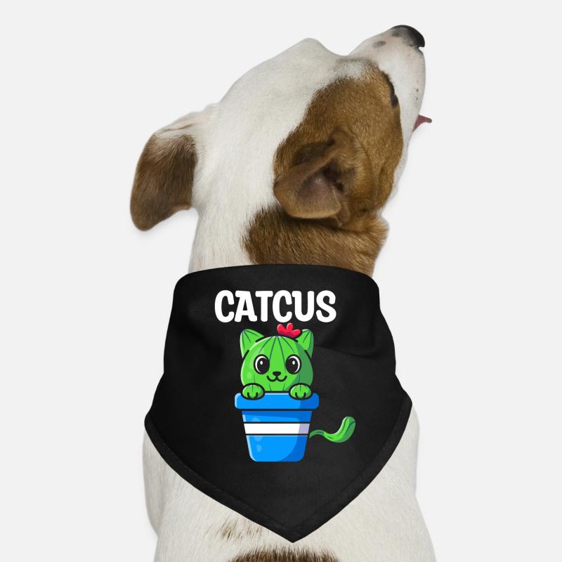 Cat Cactus Succulent Cactus Lover Dog Bandana