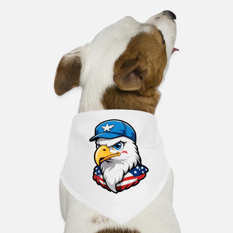 Aigle aviateur américain Bandana pour chien
