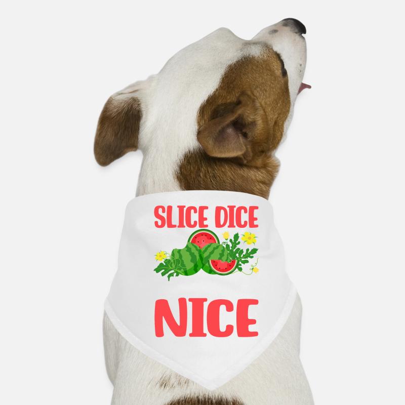 Melon Gift Hunde-Bandana