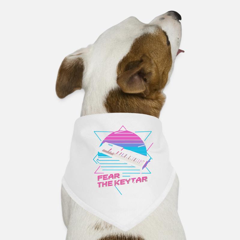 Cadeau clavier Keytar Bandana pour chien