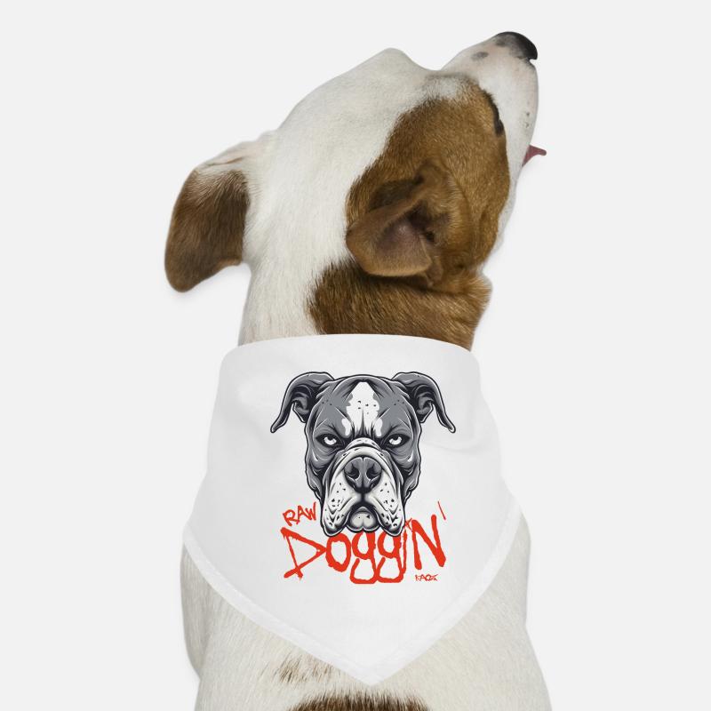 Risking something alone unprepared, unadulterated Dog Bandana