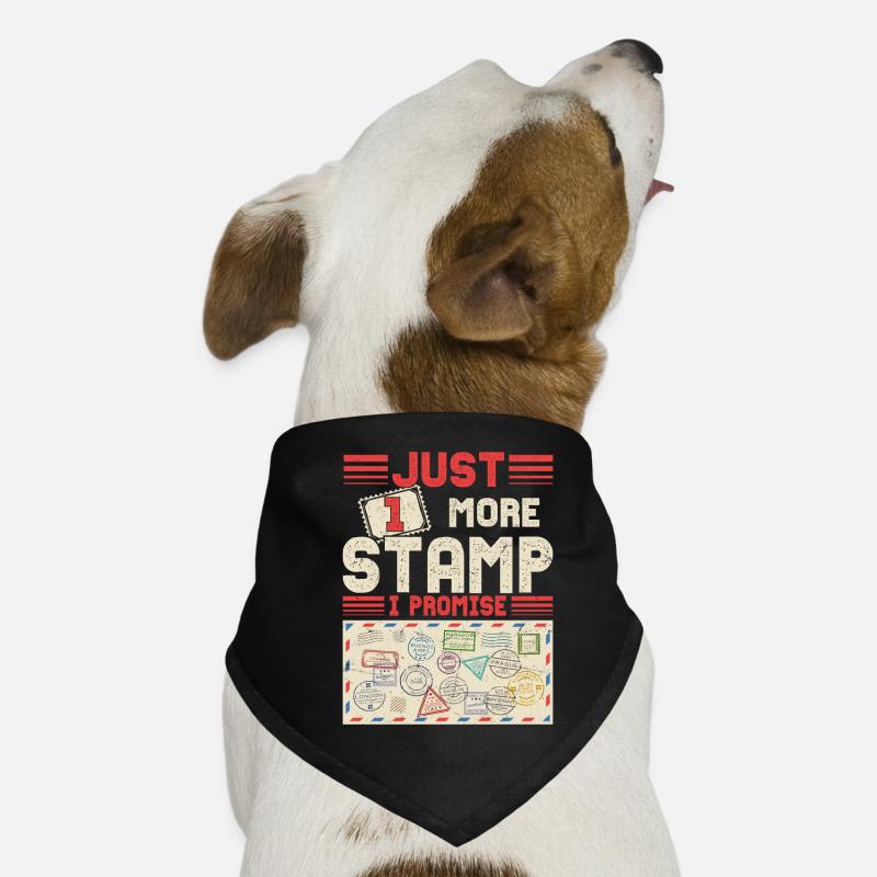 Collection sans fin : un timbre de plus, toujours Bandana pour chien