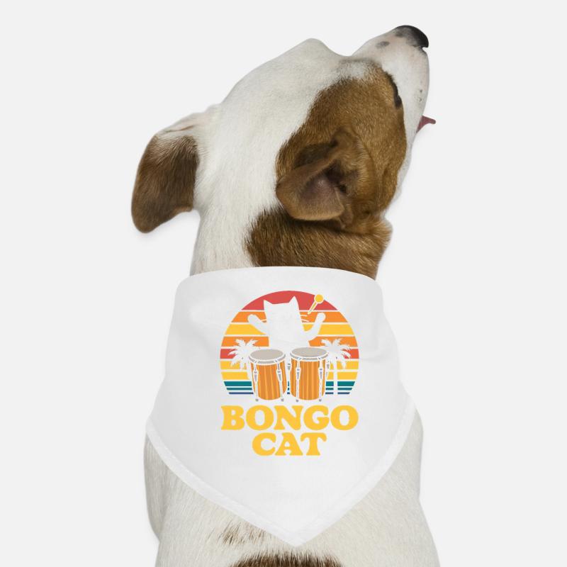 Bongo Music Gift Dog Bandana