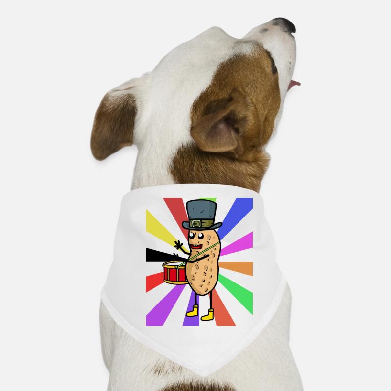 Peanut Drummer Cadeau d’anniversaire d’anniversaire Bandana pour chien