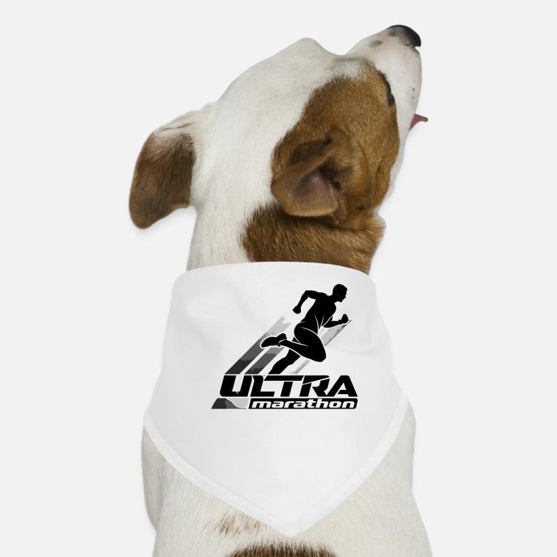 Conception de course pour les coureurs au marathon Bandana pour chien