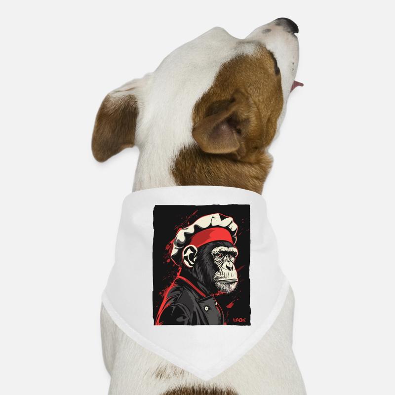 Monkey Chef et Monkey Chef Bandana pour chien