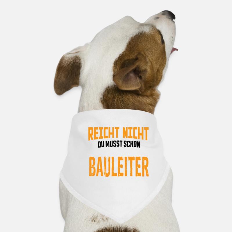 Construction Manager Construction Management Best Construction Manager Saying Dog Bandana