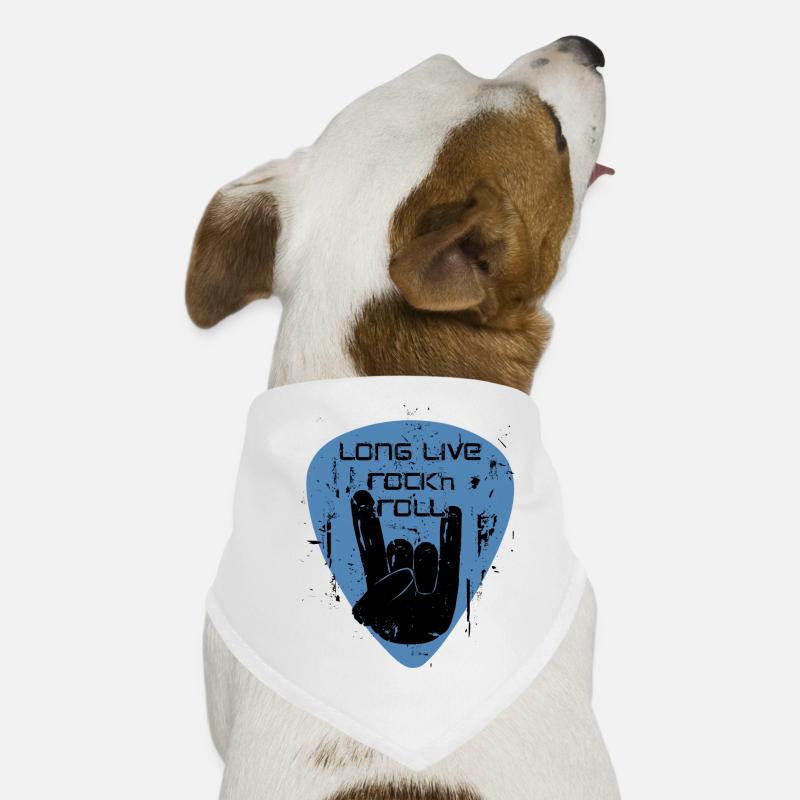 Vive le rock 'n' roll Bandana pour chien