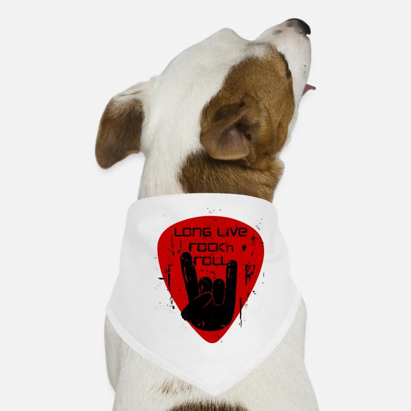 Vive le Rock’n’Roll Bandana pour chien