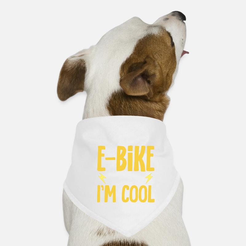 Vélo électrique Vélo Biker E-Bike Bandana pour chien