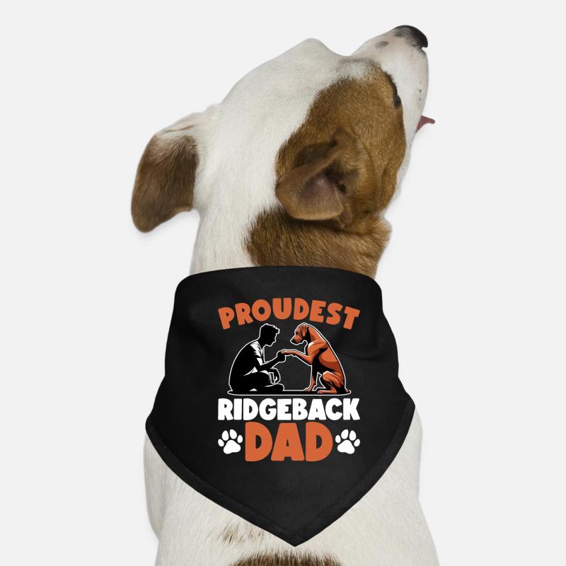 Rhodesian Ridgeback Papa Rhodesian Ridgeback Hunde-Bandana