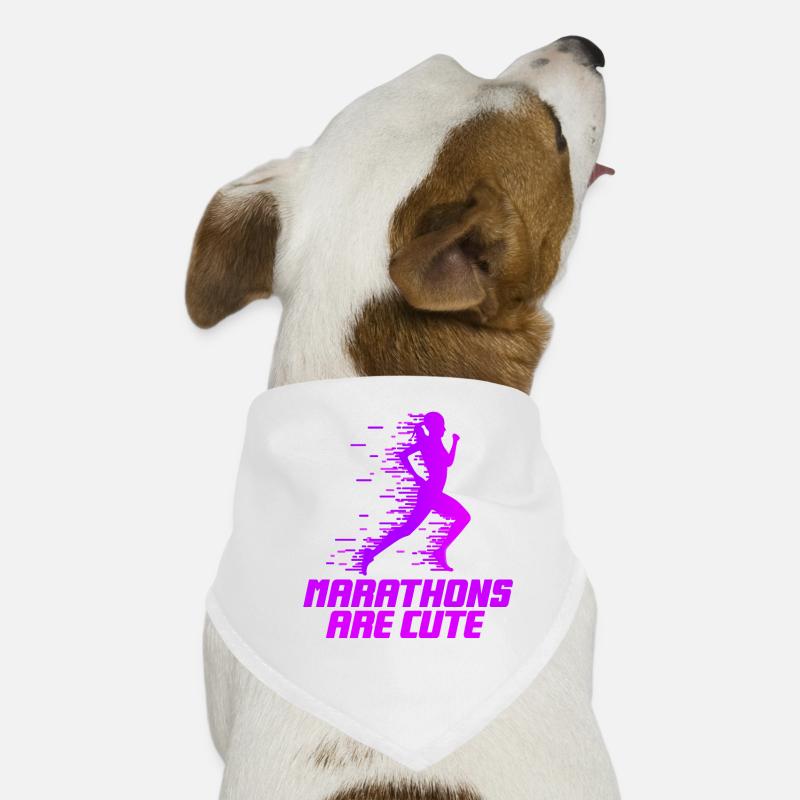 Les marathons sont mignons pour l’ultramarathon Bandana pour chien