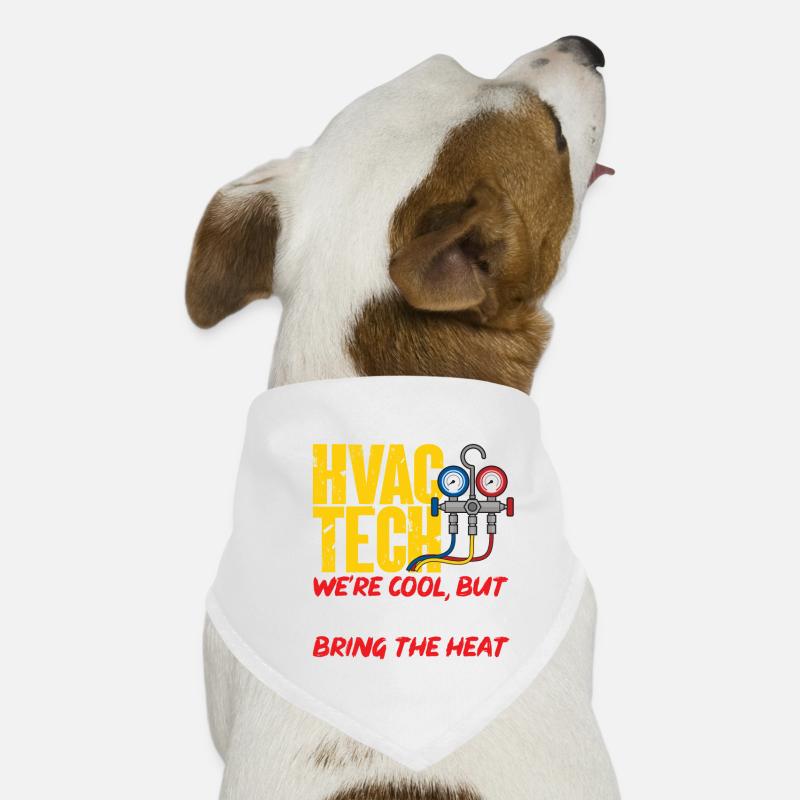 Chauffage, Climatisation, Ventilation, Technicien Bandana pour chien