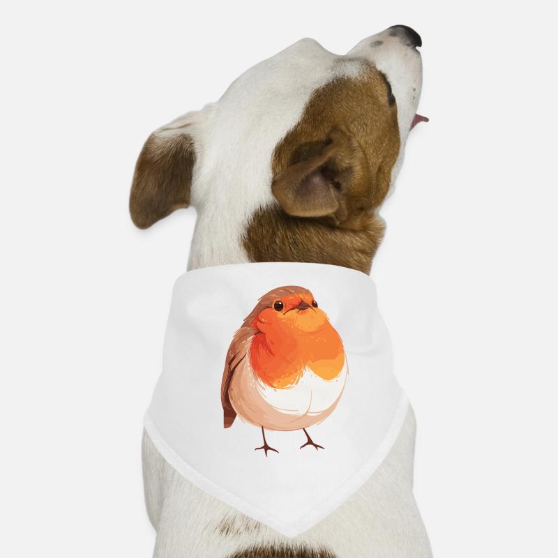 Robin Rotkehlchen Bandana pour chien